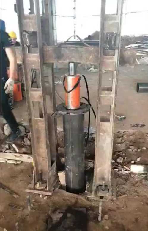 张家口崇礼县钢管桩加固