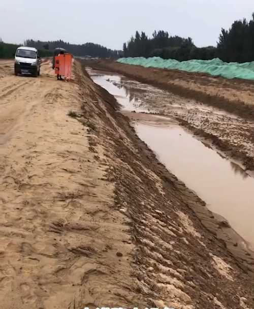 张家口崇礼县河道降水